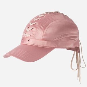 Fenty Puma Rihanna Pink Laced-Up Cap